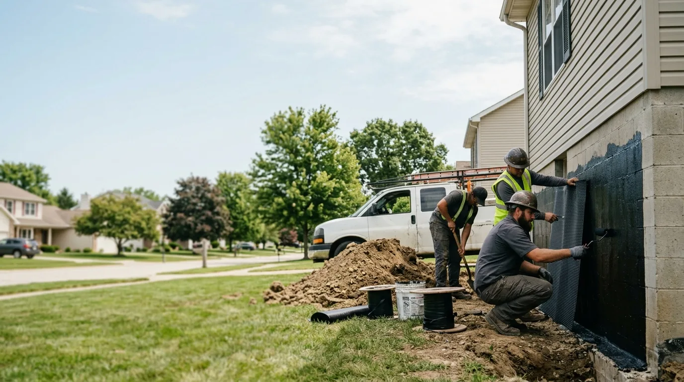 Basement Waterproofing in Meredosia, IL near me